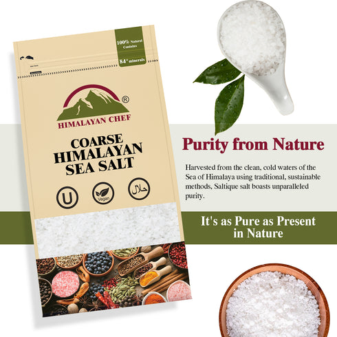 Himalayan Sea Salt Coarse Grain 3 lbs | HIMALAYAN CHEF